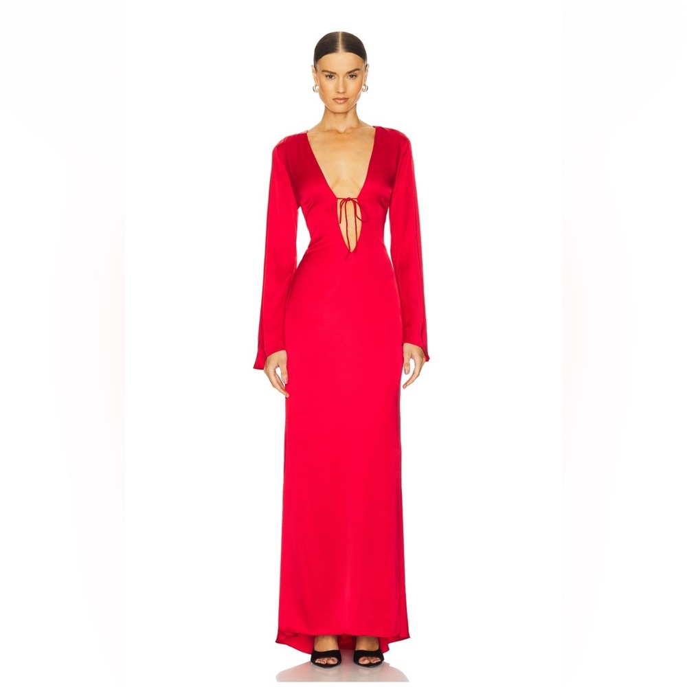 REVOLVE Vibrant Red Maxi Dress